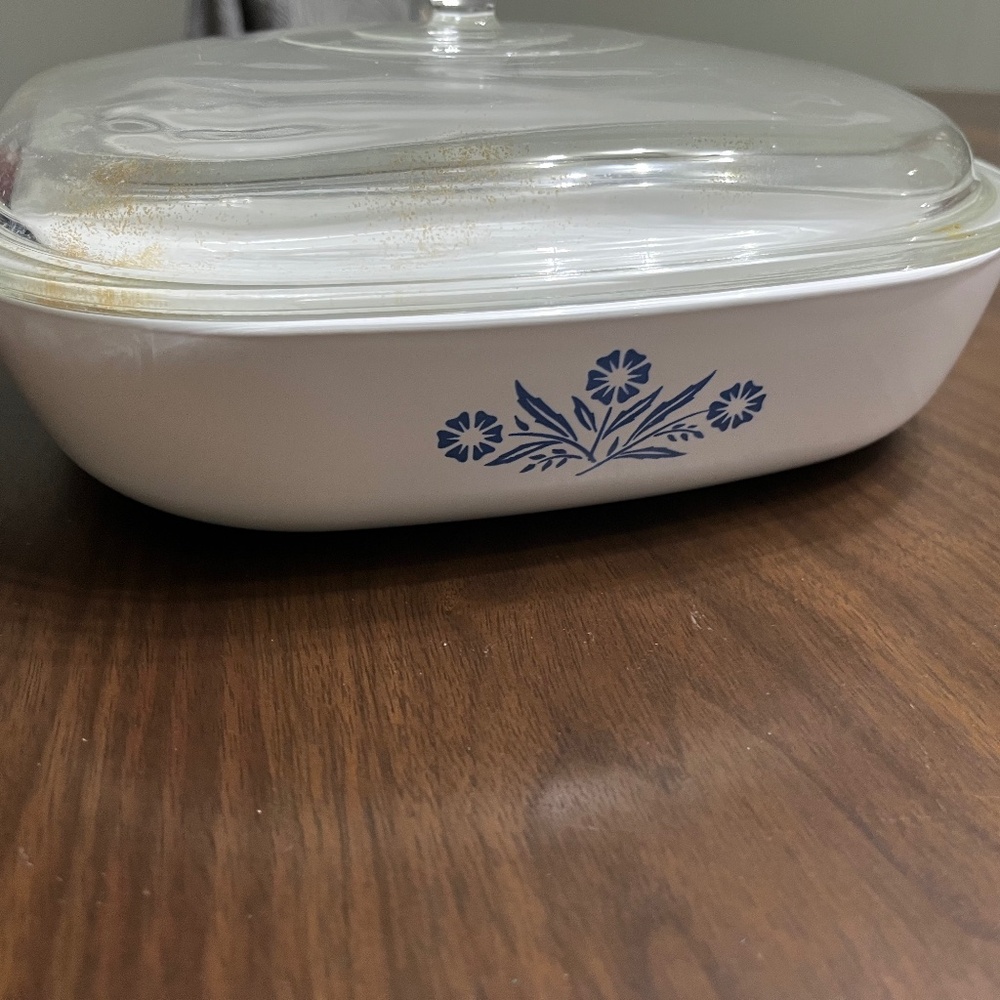 Corningware vintage baking dish